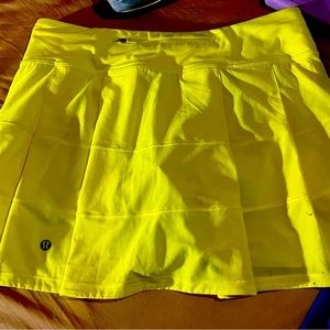 Pace Rival Skirt Tall 15” Neon Yellow